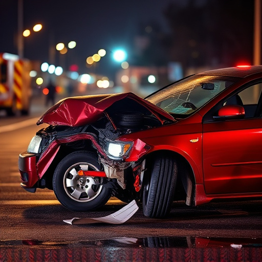 car crash damage