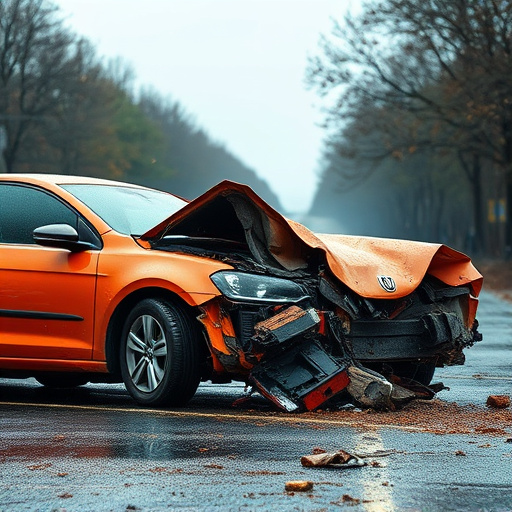 car crash damage