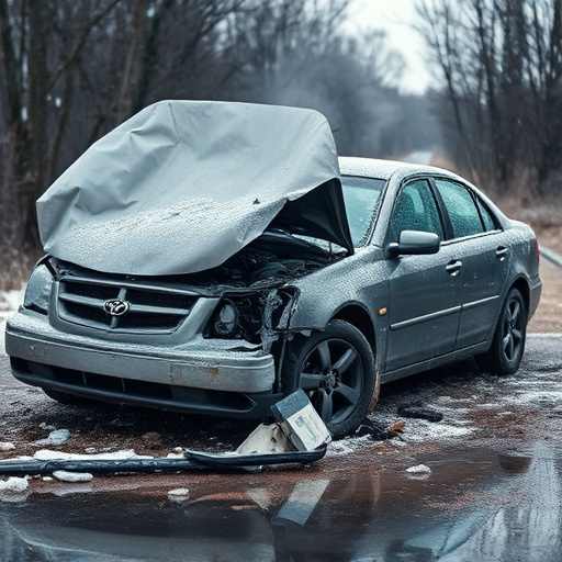 car crash damage