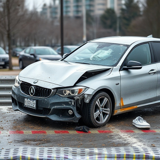 car crash damage