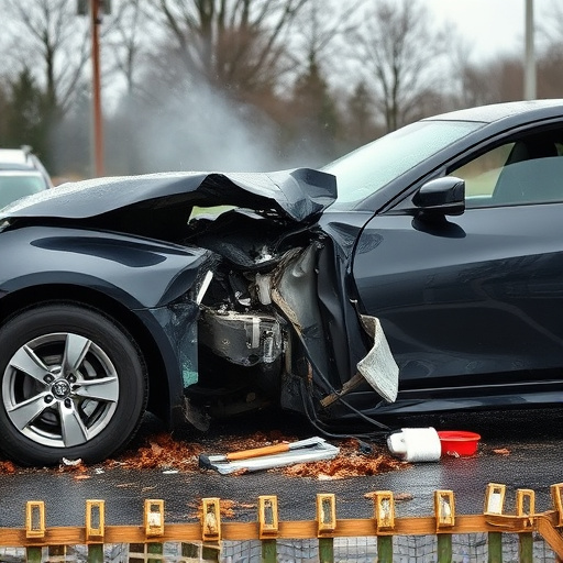 car crash damage