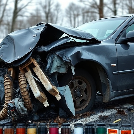 car crash damage
