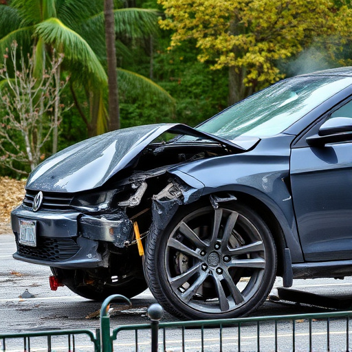 car crash damage