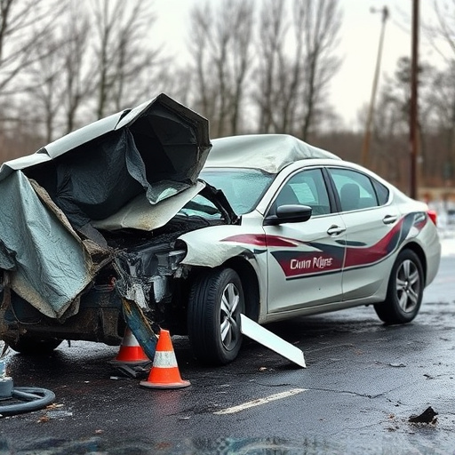 car crash damage