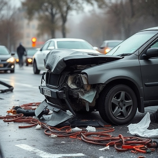 car crash damage