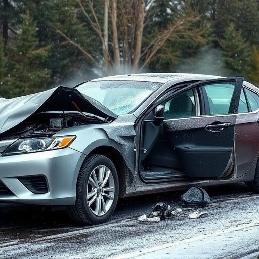 car crash damage