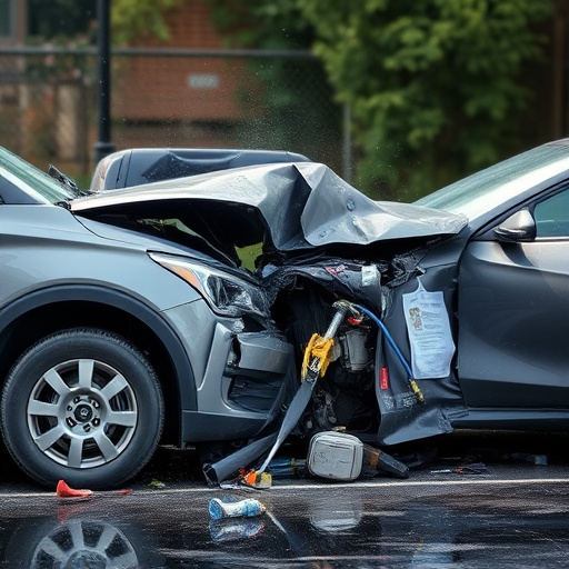 car crash damage