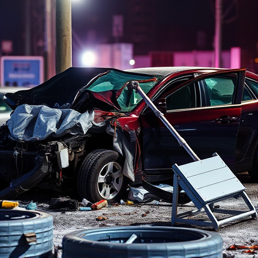 car crash damage