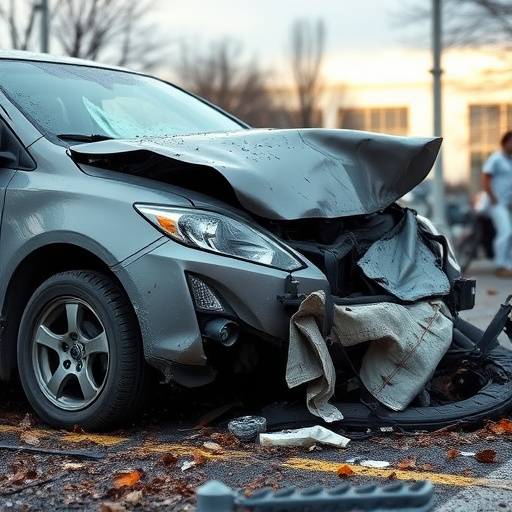 car crash damage