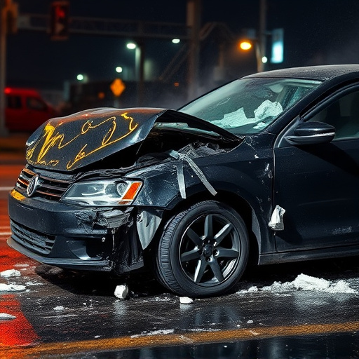 car crash damage