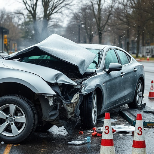 car crash damage