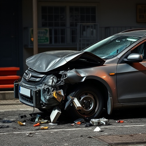 car crash damage