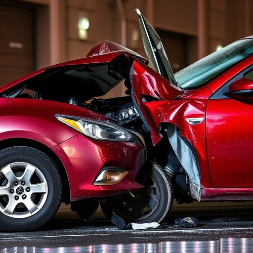 car crash damage