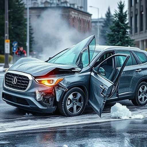 car crash damage