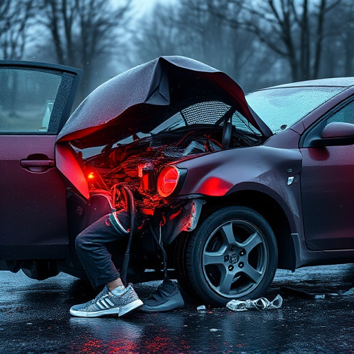 car crash damage
