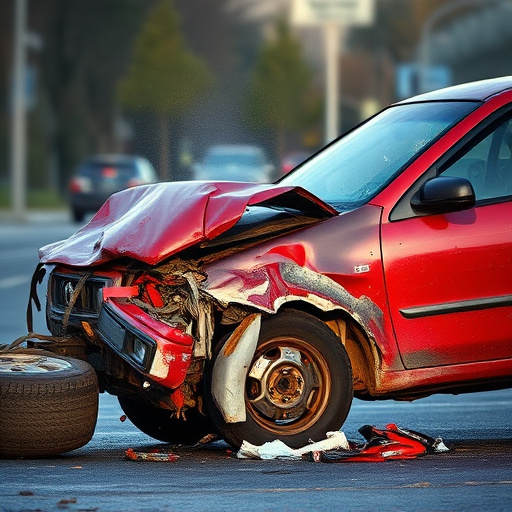 car crash damage