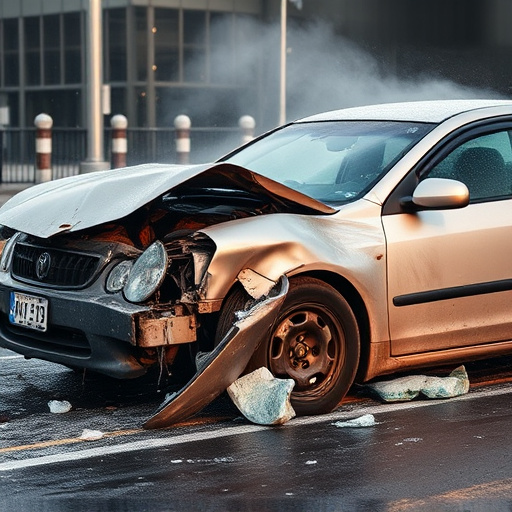 car crash damage