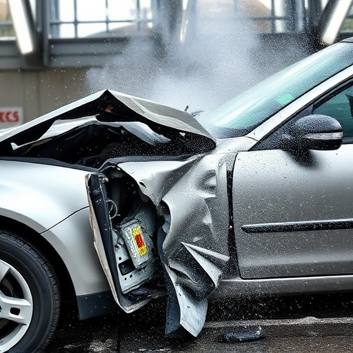 car crash damage