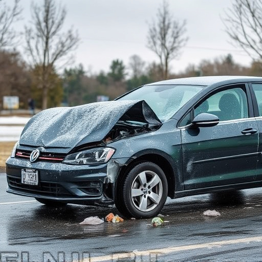 car crash damage