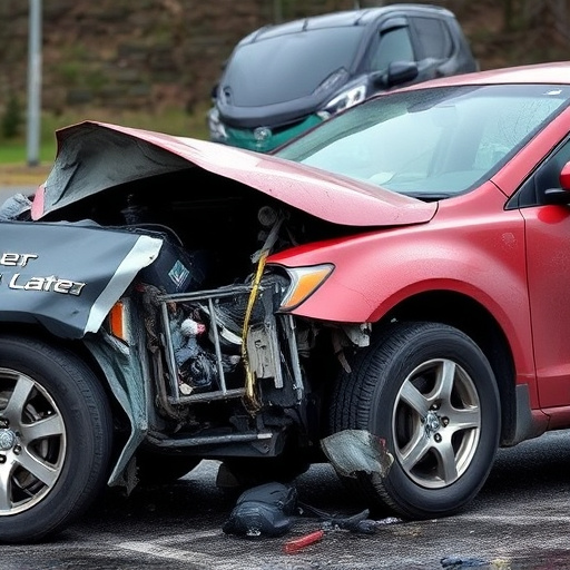 car crash damage