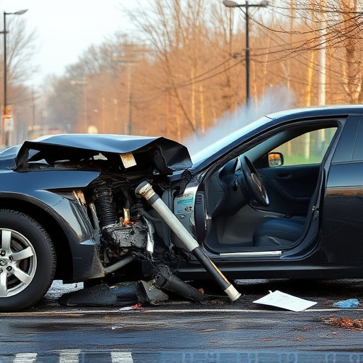 car crash damage