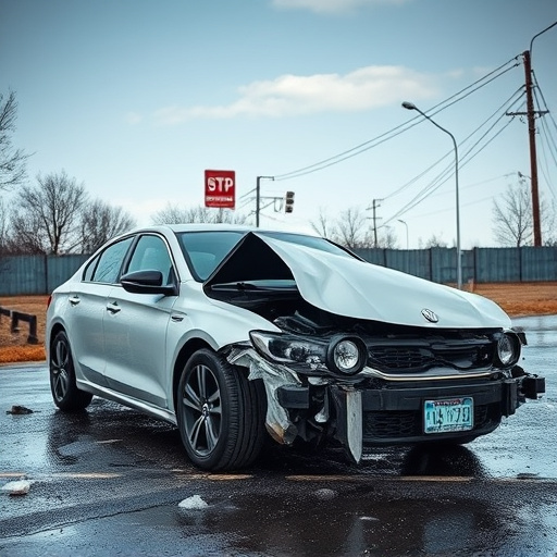 car crash damage