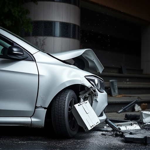 car crash damage