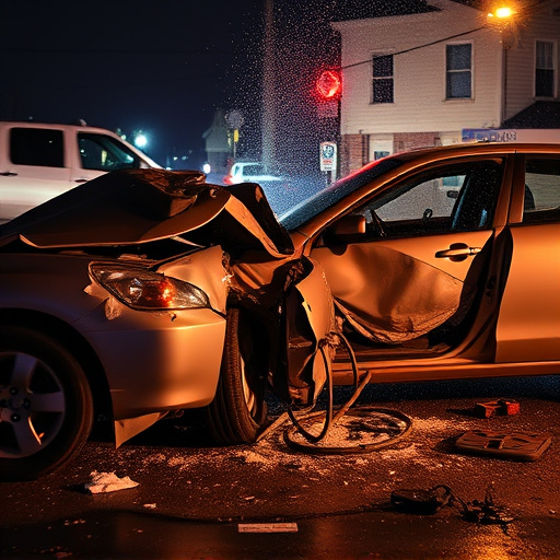 car crash damage