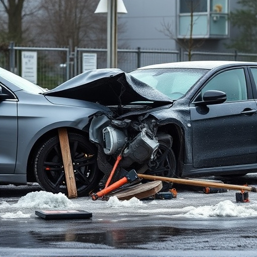 car crash damage