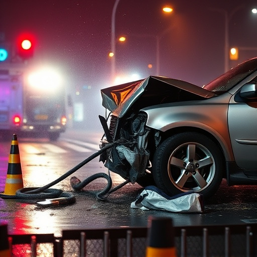car crash damage