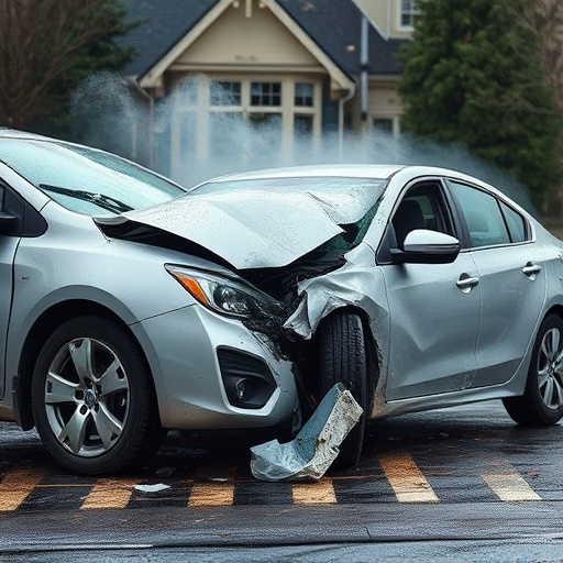 car crash damage