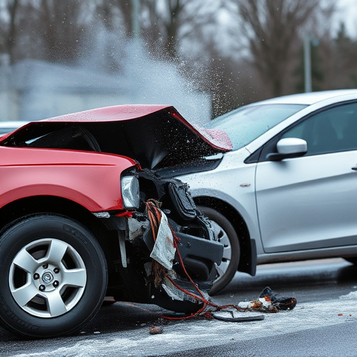 car crash damage