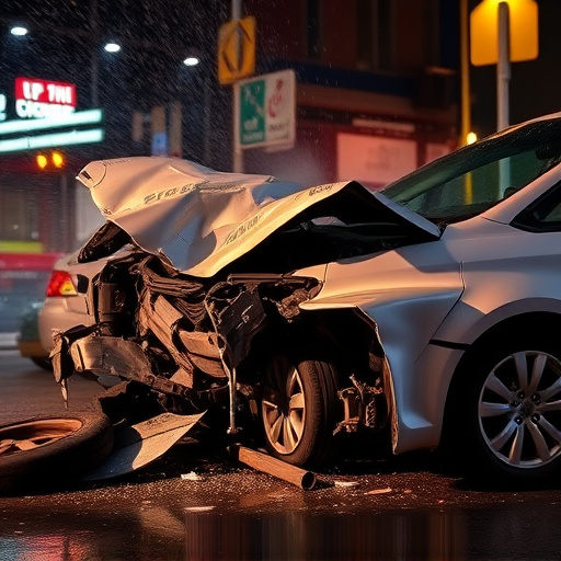 car crash damage
