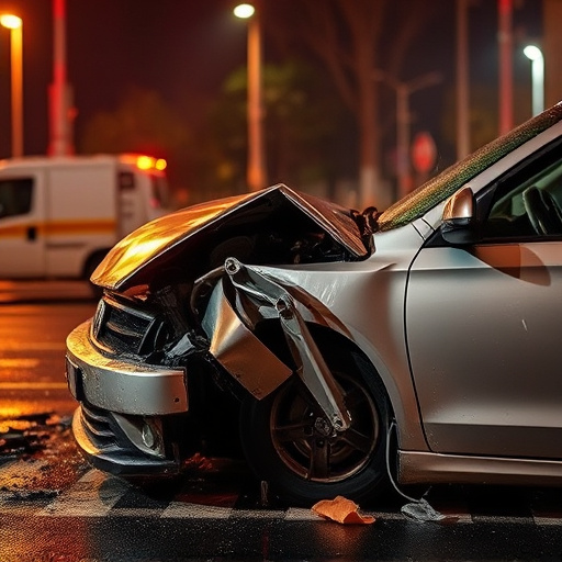 car crash damage