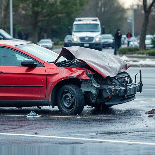 car crash damage