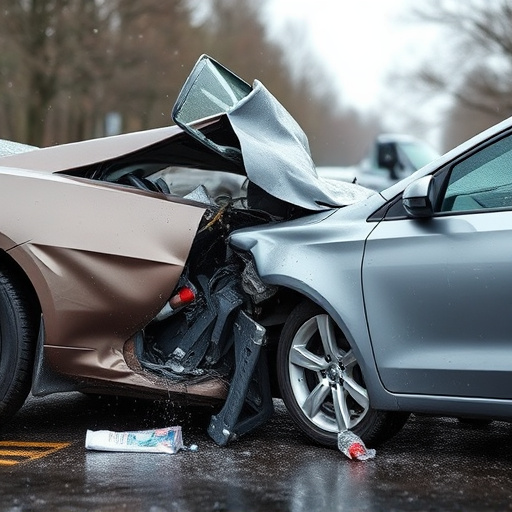 car crash damage