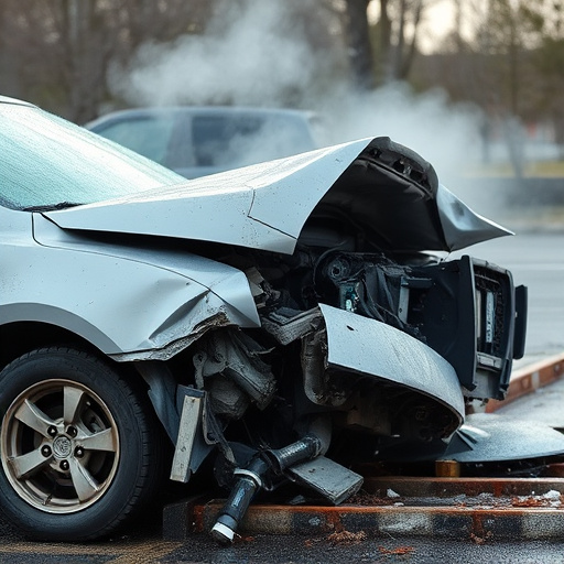 car crash damage