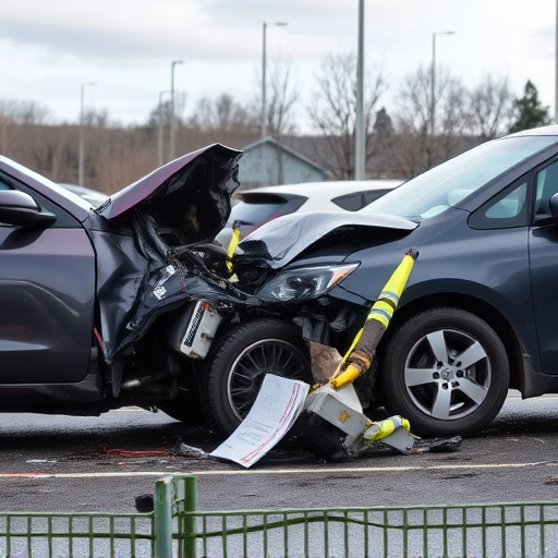 car crash damage