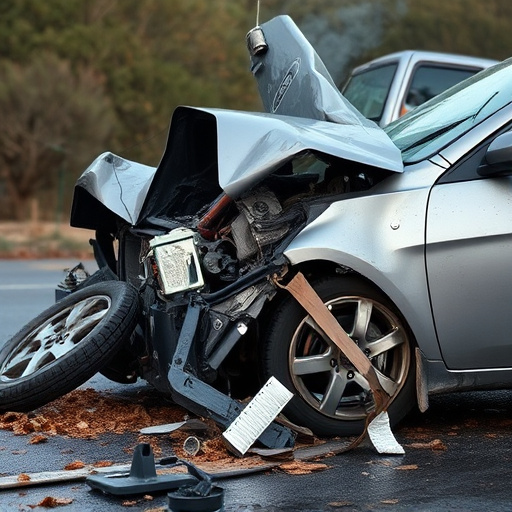 car crash damage