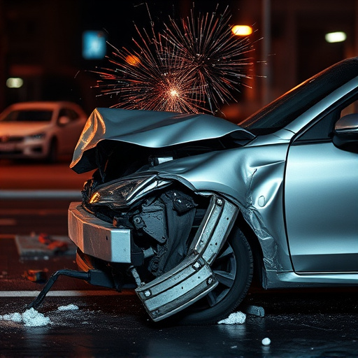 car crash damage