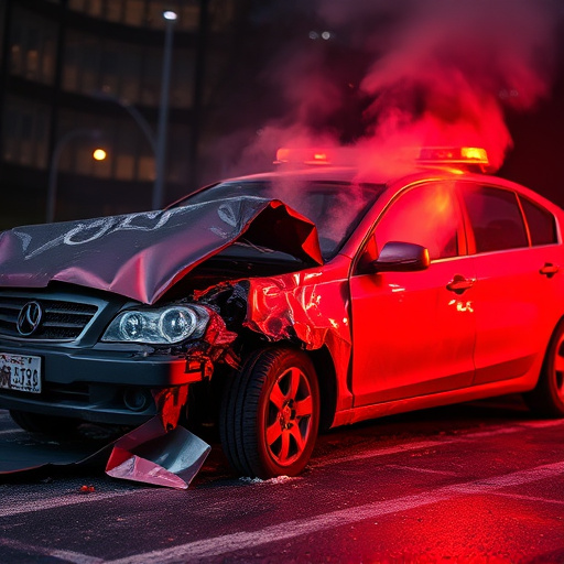 car crash damage