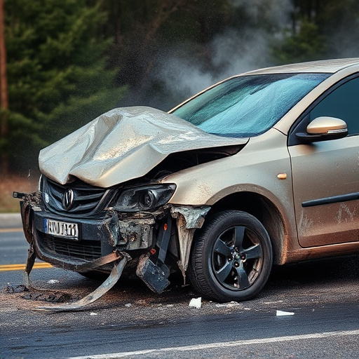 car crash damage