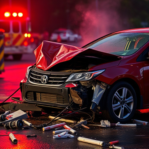 car crash damage