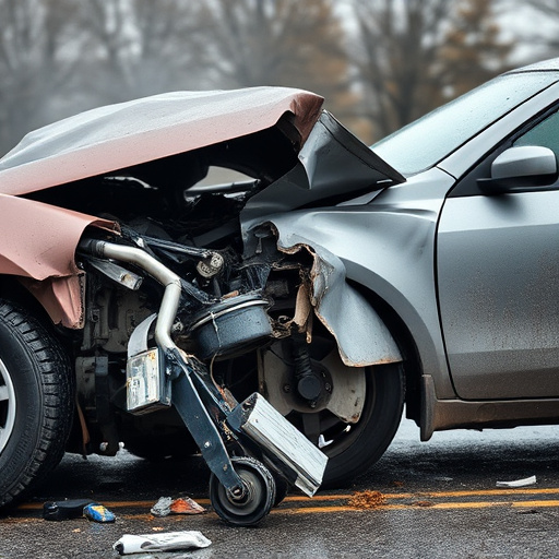 car crash damage