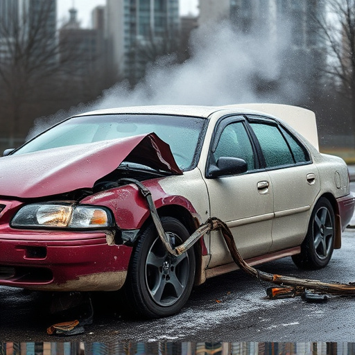 car crash damage