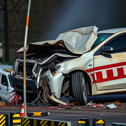 car crash damage