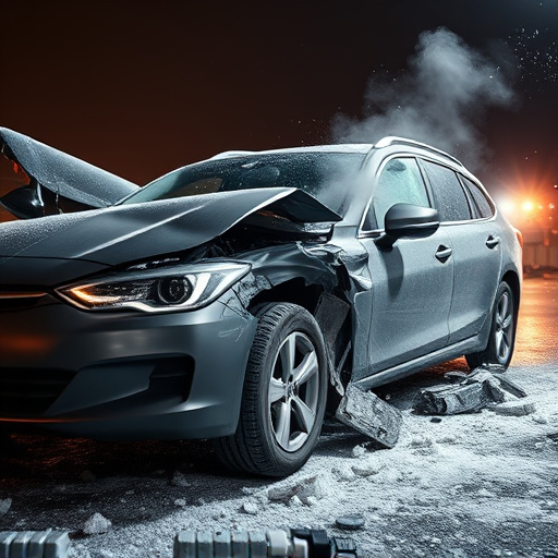 car crash damage