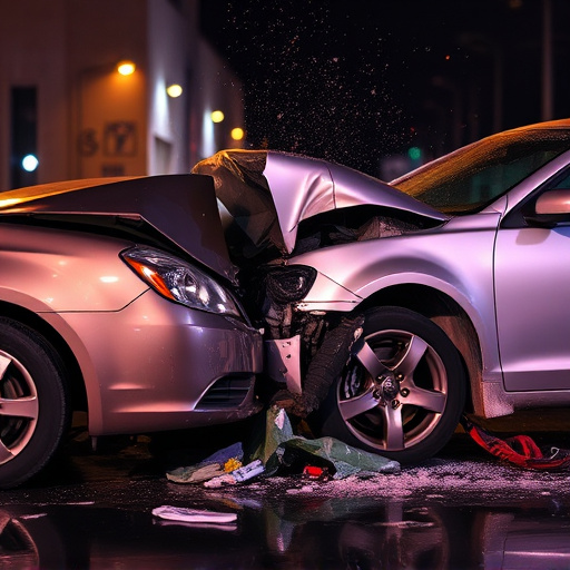car crash damage