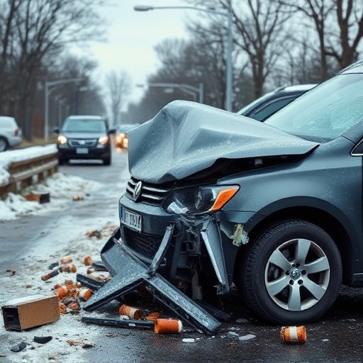 car crash damage