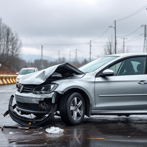 car crash damage